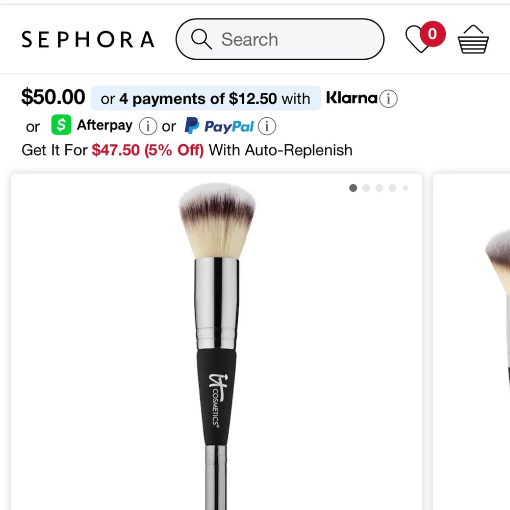IT Cosmetics complexion perfect no. 7 Makeup Brush